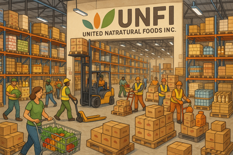 United Natural Foods jump 15% to 52 week high after Q4 revenue beat