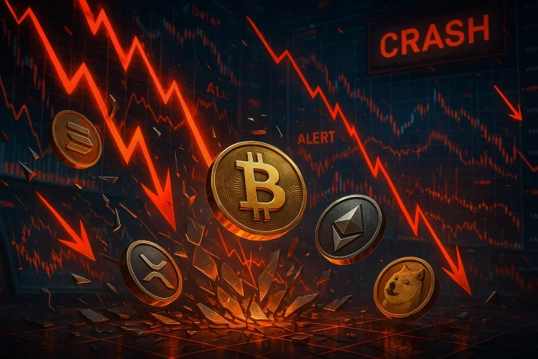Crypto crash wrap: Bitcoin, Ethereum lead $560B market bloodbath after tariff news