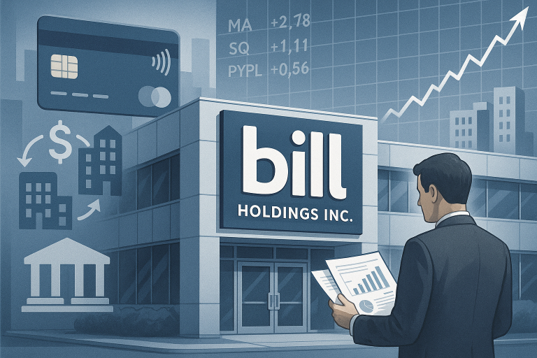 Bill Holdings surge 13% after reports of company exploring a sale