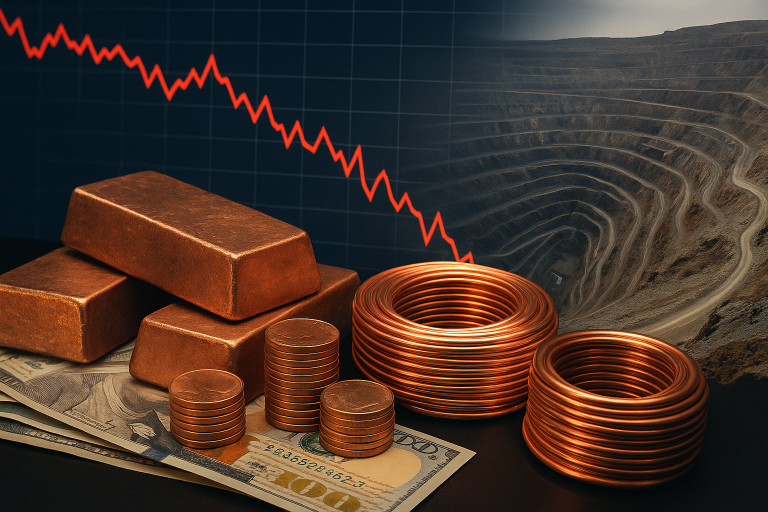 Copper prices rebound as position rolling offsets China property worries